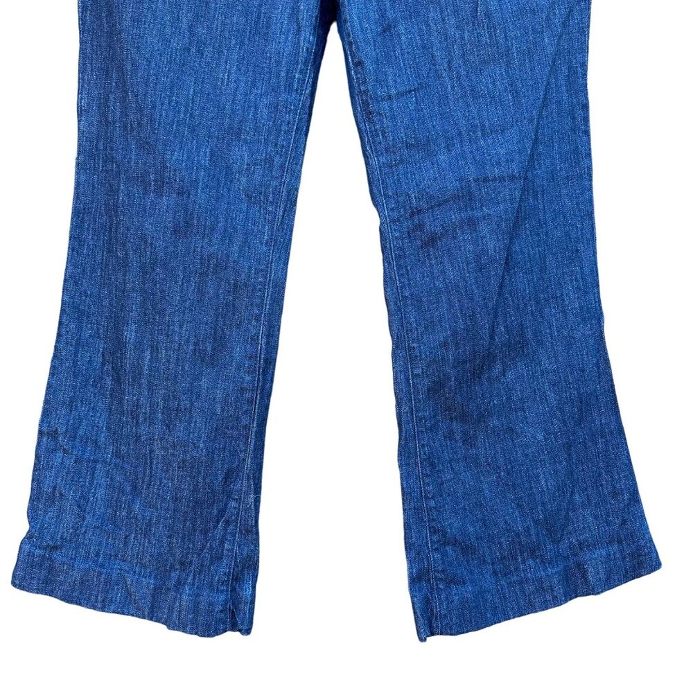 Old Navy The Flirt Dark Blue Flare Bell Bottom Jeans Size 16 - Picture 3 of 12